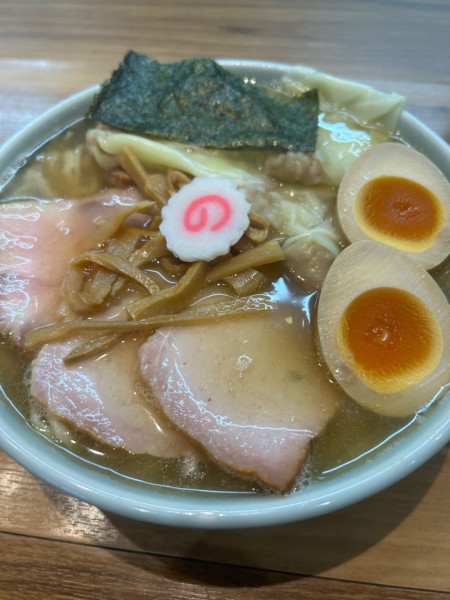 「特製中華そば　塩」@飯村製作所の写真