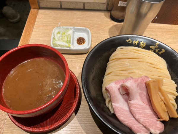 「つけ麺中盛」@つけ麺 和-kazu- 仙台広瀬通り店の写真