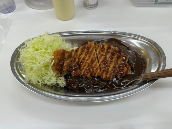 「上州麦豚ロースカツカレー（中盛・300g）1,200円」@ゴーゴーカレー 高崎飯塚スタジアムの写真