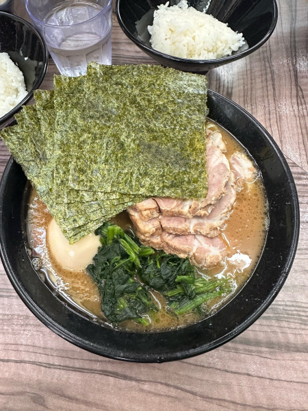 「川越特ラーメン」@家系らーめん 武蔵家 川越店の写真