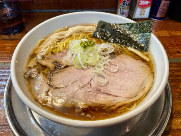 「正油 LEVEL4」@元祖一条流がんこラーメン たま館分店の写真