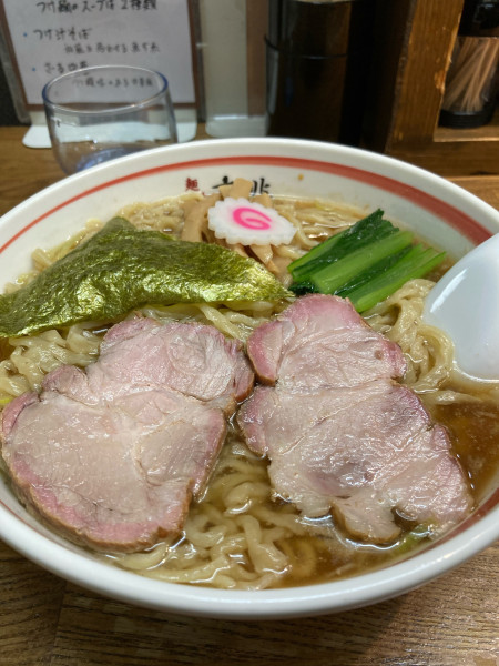 「中華そば」@青竹平打ち中華そば 麺壱吉兆の写真