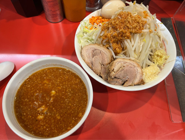 「胡麻香る辛つけ麺」@千里眼の写真