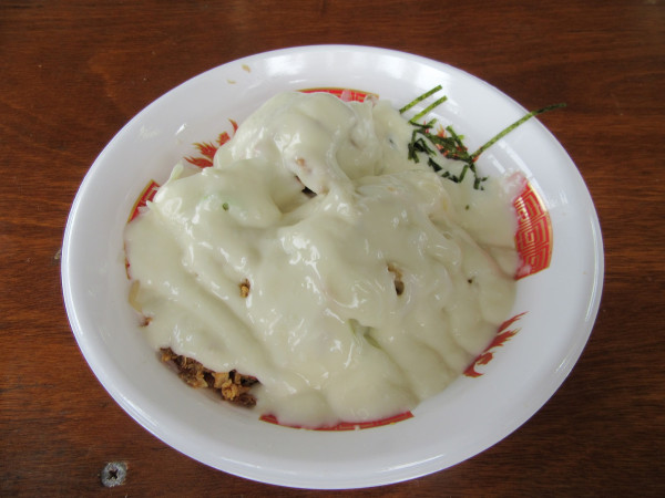 「大盛軒　ネギ香る油そば（１０００円）＋ガリマヨダブル１００円」@第2回ラーメン万博2024 in TSUCHIURAの写真