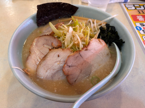 「ネギチャーシューメン(醤油)」@ラーメンショップ七福 草加店の写真