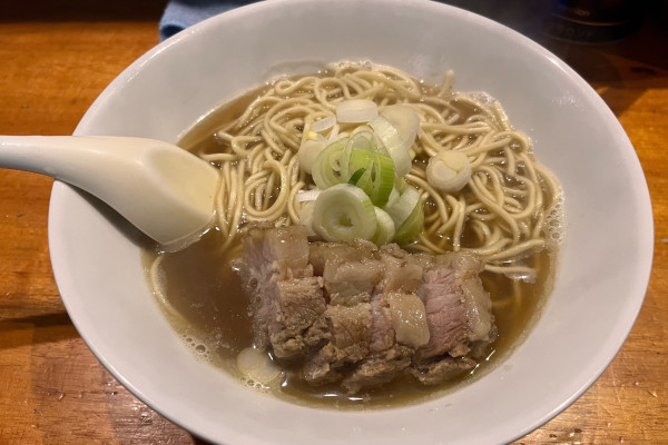 「肉そば　小」@自家製麺 伊藤の写真