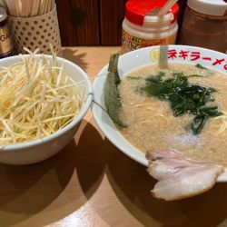 ネギコテラーメン ネギ別皿