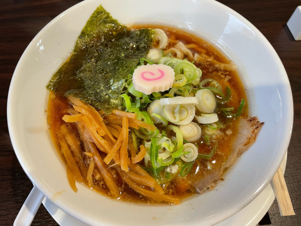 「イッちゃん朝ラー小(麺150g)」@noodle shop イッ豚の写真