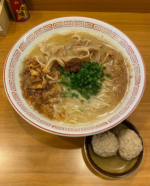 「[限定]味噌らーめん￥1400・つくね¥180・小玉￥80」@しののめヌードルの写真