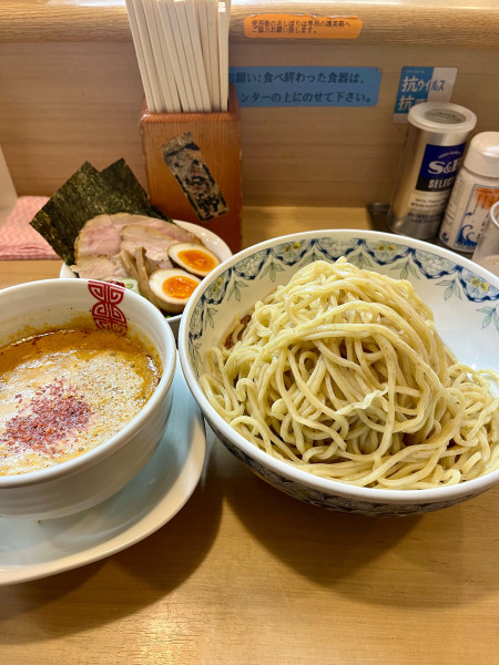 「【限定C】シン.ゴマのからいつけ麺」@中華そば 多賀野の写真