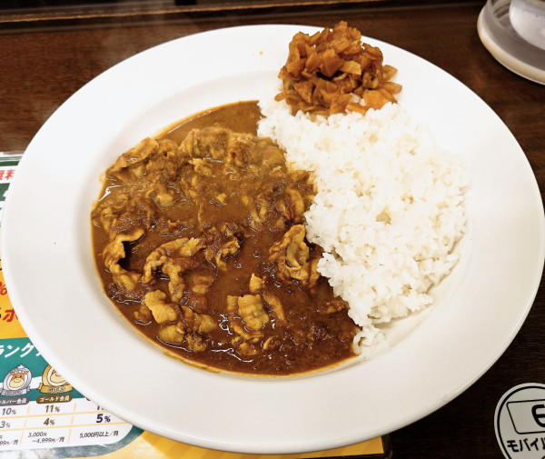 「ビーフカレー豚しゃぶ」@マイカリー食堂 高田馬場店の写真