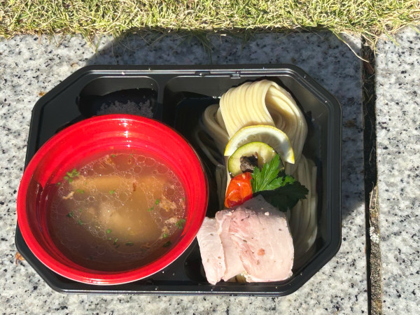 「昆布水つけ麺(UNITED NOODLE AMENOOTO)」@第2回ラーメン万博2024 in TSUCHIURAの写真