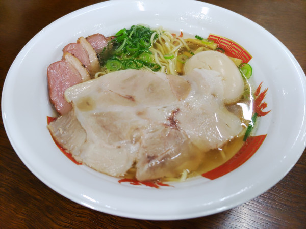 「高級伊勢海老×はまぐり 特上塩ラーメン（らーめん山）」@第2回ラーメン万博2024 in TSUCHIURAの写真