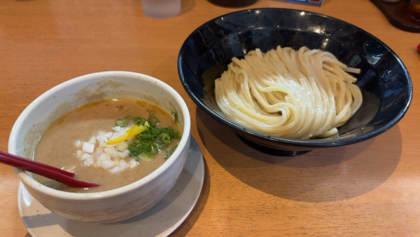 「鶏白湯つけ麺塩980円」@麺堂 稲葉の写真