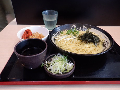 「朝ら～　冷そば」@ゆで太郎 富士宮店の写真