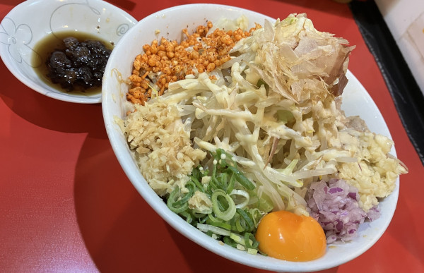 「冷やしまぜそば」@用心棒 市ヶ谷飯田橋の写真