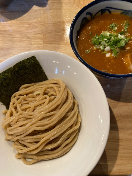 「辛つけ麺」@麺屋 越の写真