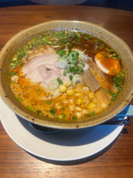 「将軍辛味噌らーめん」@らーめん三峰 熊谷店の写真