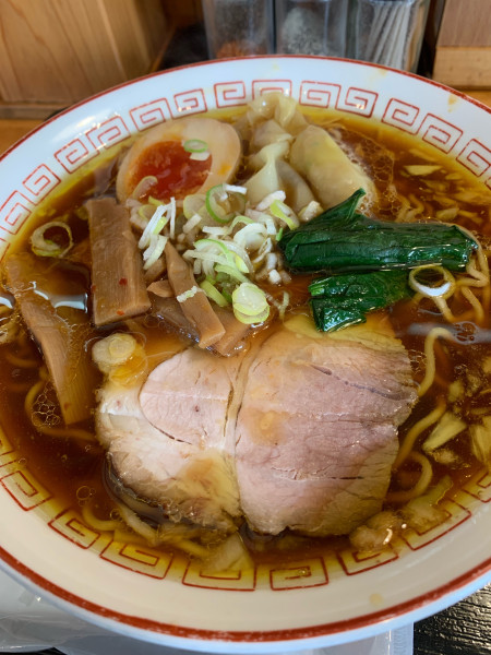 「特選郡山ブラックラーメン」@ぴーちゃん Donburi＆Ramenの写真