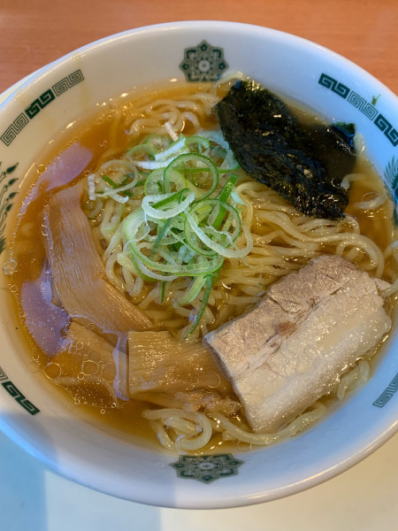 「半ラーメン」@日高屋 ベルトーレ金町店の写真