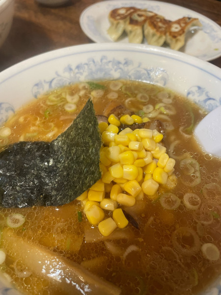 「みそらーめん」@らーめん の村の写真