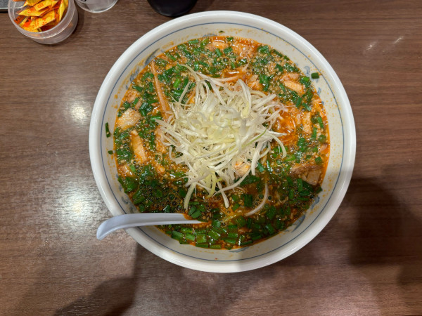 「ニラそば（780）」@福しん 大久保駅前店の写真