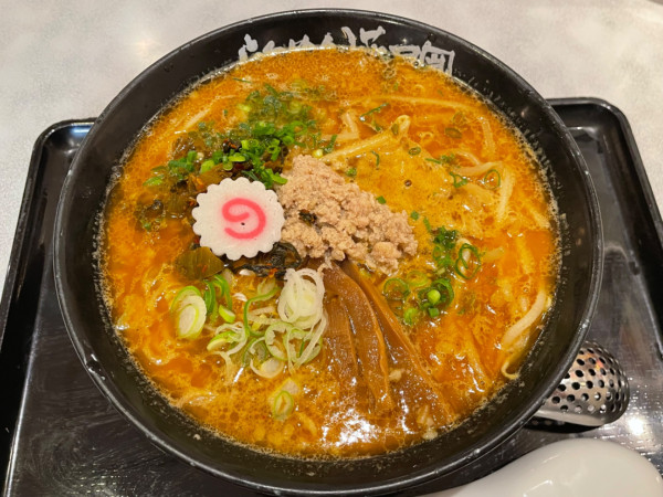 「SPICY MISO RAMEN 魯珈　￥１０５０」@らあめん花月嵐 刈谷駅前店の写真
