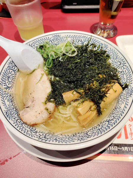 「磯のり塩ラーメン」@丸源ラーメン 大泉学園店の写真