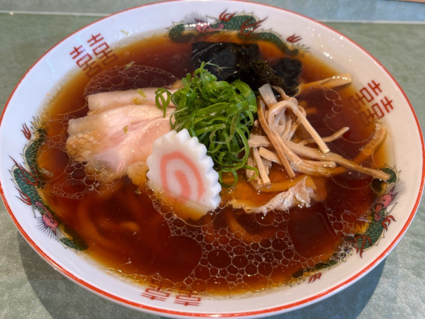「魚介らぁ麺」@らぁ麺 花萌葱の写真