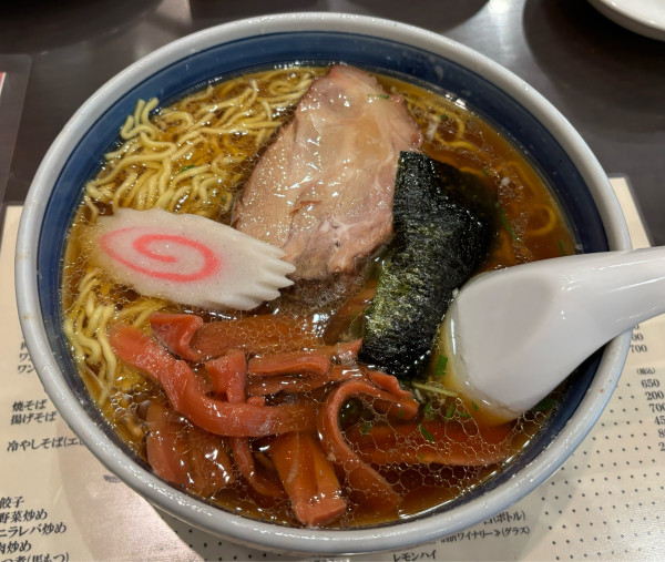 「支那そば＋ビール.その他」@蓬来軒 本店の写真