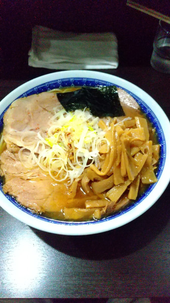 「塩ラーメン並 メンマ&チャーシュー」@中華そば べんてんの写真