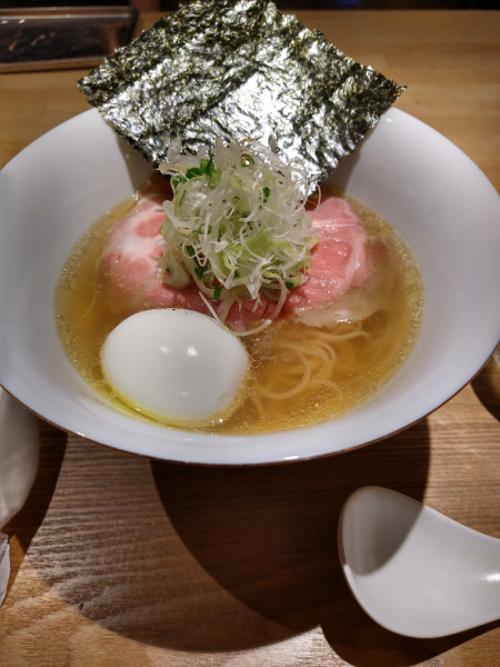 「特製ラーメン 3500円」@麺や 紀茂登の写真