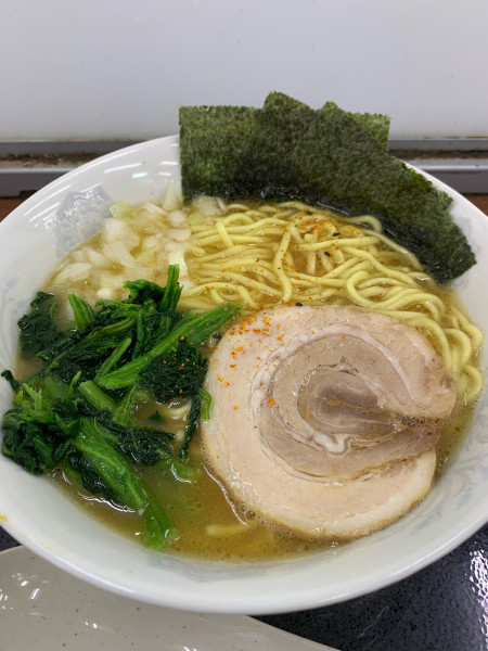 「醤油豚骨ラーメン」@麺匠 久玄 高坂SA下り店の写真