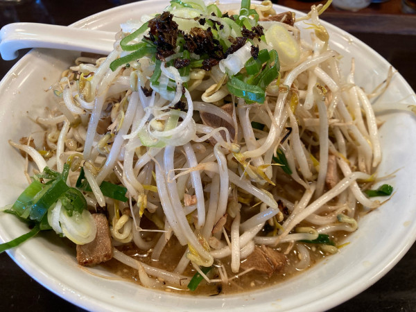 「野菜マシマシらぁめん」@らぁめん柿の木 熊本本店の写真