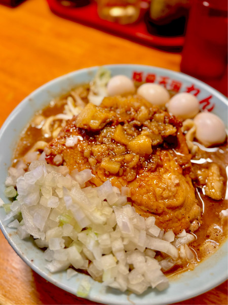 「天二郎（中）1,000円」@豚骨らーめん れんの写真