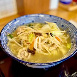 淡麗タンメン（ハーフ）+野菜増し
