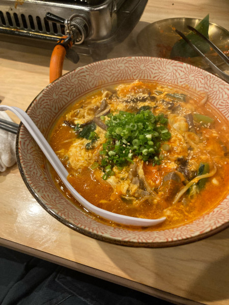 「カルビラーメン」@焼肉牛門。の写真