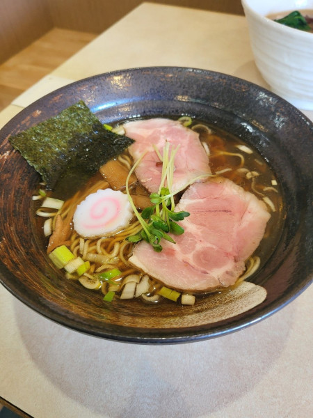「【限定】侍中華そば」@麺ごころ 佑庵の写真