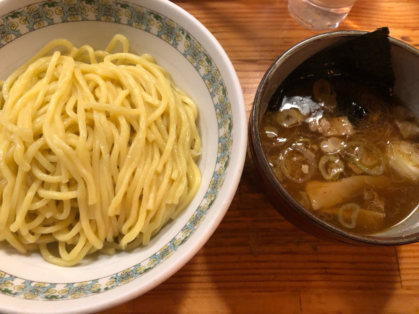 「つけ麺中盛のあつもり」@つけ麺屋 やすべえ 秋葉原店の写真