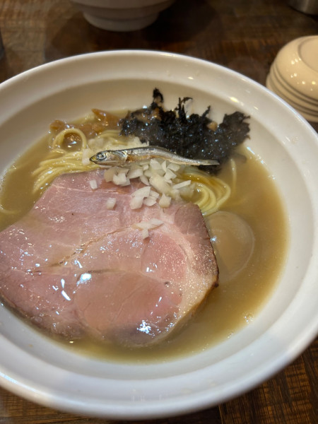 「Wスープ中華そば」@七福軒の写真