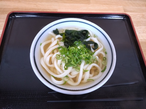 「かけうどん300円」@根っこ 空港通り店の写真