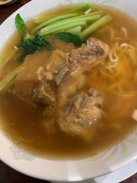 「スペアリブ麺」@中国料理 珍味楼の写真