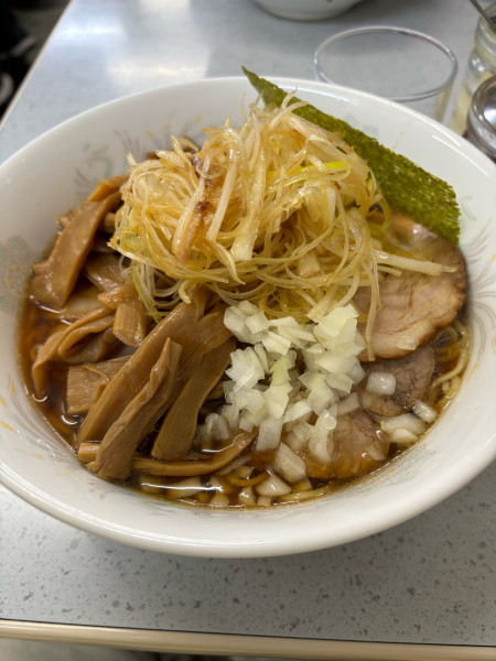 「ネギメンマチャーシュー　ミックス蕎麦粉」@丸幸の写真