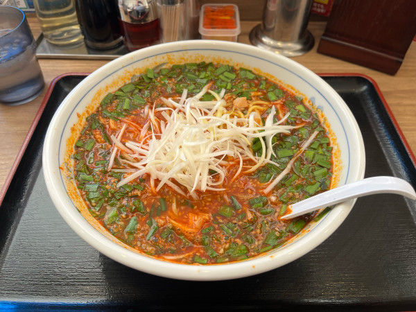 「［期間限定】ニラそば(7辛)」@福しん 東久留米店の写真