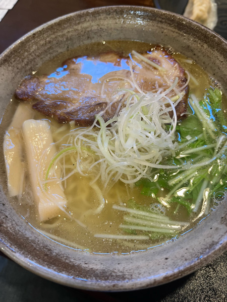 「純塩らぁ麺（中）」@麺らいけんの写真