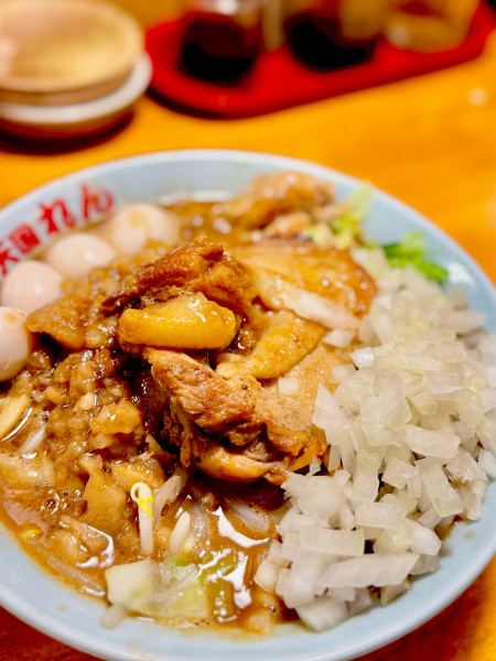 「天二郎（中）1,000円」@豚骨らーめん れんの写真
