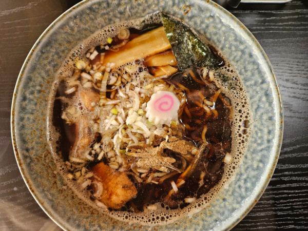 「煮干猪醤油」@那須仙人 ジビエの里の写真