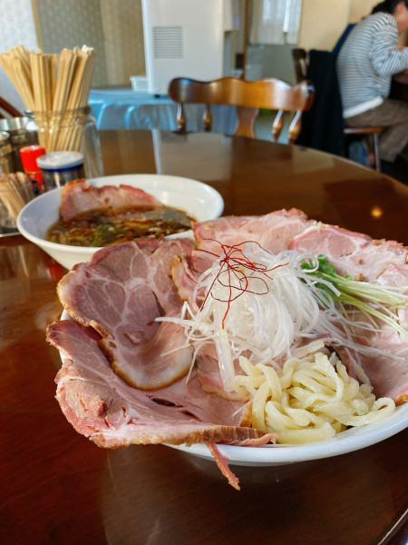 「つけそば+チャーシュー」@米蔵の写真