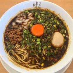 辛ニラそば980円【限定】味玉CP