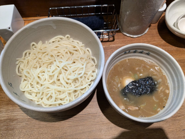 「味玉つけ麺1200円」@麺屋吉左右の写真